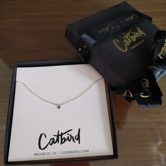 Catbird Jewelry - Catbird Black Diamond Pinprick Bracelet